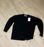 블론드나인(BLOND9) CREW NECK RIB KNIT SWEATER_NAVY 후기