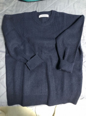 블론드나인(BLOND9) CREW NECK RIB KNIT SWEATER_BROWN 후기