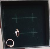 로이드(LLOYD) 베이직 라인스톤 원터치 14K Gold 귀걸이 LOFJ2009G 후기