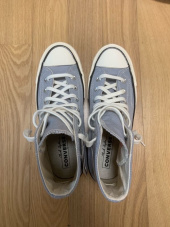 컨버스(CONVERSE) 척 70 빈티지 캔버스 울프그레이 170552C 후기