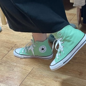 컨버스(CONVERSE) 척테일러 올스타 시즈널 컬러 세라믹그린 170465C 후기