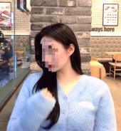 배드블러드 라운지웨어(BADBLOOD LOUNGE WEAR) 헤비웨이트 모헤어 크롭 가디건 - 스카이 블루 후기