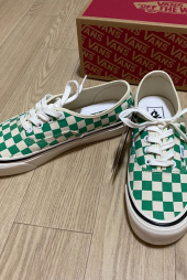 반스(VANS) 어센틱 44 DX - (애너하임 팩토리) og 에메랄드:og 체커 / VN0A54F241H1 후기