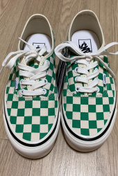 반스(VANS) 어센틱 44 DX - (애너하임 팩토리) og 에메랄드:og 체커 / VN0A54F241H1 후기
