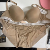 코데즈컴바인 이너웨어(CODES COMBINE INNERWEAR) 컬러로고 화이트밴드 네이비 브라 팬티 세트 후기