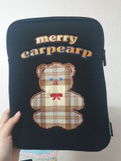 어프어프(EARPEARP) Baby merry-black(아이패드 파우치) 후기