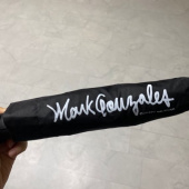 마크 곤잘레스(MARK GONZALES) 시그니처 로고 3단 우산 블랙 후기