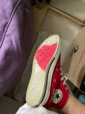 컨버스(CONVERSE) 척 70 발렌타인 데이 유니버시티레드 171117C 후기