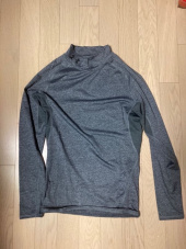 언더아머(UNDERARMOUR) 히트기어 아머 모크넥 티셔츠 1289559-090 후기