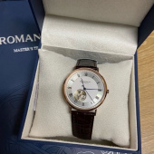 로만손(ROMANSON) 남성 오픈하트 오토메틱 가죽시계 (RWTLRM1B2400RGSI0) 후기