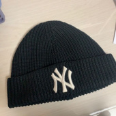 엠엘비(MLB) 간절기 정면로고 숏비니 NY (BLACK) 후기