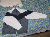 휠라(FILA) 브이 배색 경량 자켓(FE2JKD5101XGRY) 후기