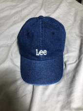 리(LEE) 스몰 트위치로고 데님 커브 볼캡 인디고 다크 후기