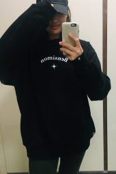 벤시몽(BENSIMON) EYE LOGO SWEAT SHIRT - CARBON 후기