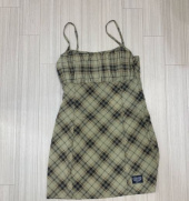 러브이즈트루(LUV IS TRUE) IN CHECK SLEEVELESS OPS(GREEN) 후기
