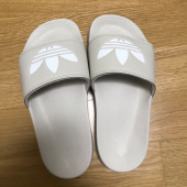 아디다스(ADIDAS) 아딜렛 라이트 W - 아이보리:화이트 / FY6541 후기