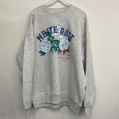 론론(RONRON) WHITE ROSE SWEATSHIRT WHITE MELANGE 후기