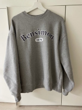 벤시몽(BENSIMON) 1979 HERITAGE SWEAT SHIRT - GREY 후기