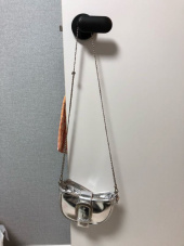 큐리티(CURETTY) C BIG BUCKLE MICRO MINI BAG_SILVER 후기
