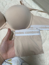 코데즈컴바인 이너웨어(CODES COMBINE INNERWEAR) 프레시 쿨 라벨 스킨 브라 팬티 세트 후기
