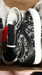 반스(VANS) 볼드 엔아이 - (페이즐리) 블랙:트루 화이트 / VN0A3WLP42L1 후기