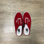 반스(VANS) 어센틱 뮬 - 드리즐:트루 화이트 / VN0A54F7IYP1 후기