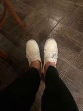 반스(VANS) 어센틱 뮬 - (캔버스) 클래식 화이트:트루 화이트 / VN0A54F7JTT1 후기