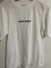 인사일런스 우먼(INSILENCE WOMEN) 로고 티셔츠 BLACK 후기