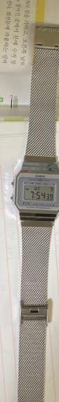 카시오(CASIO) A700WM-7A 공용 메탈밴드 손목시계 후기