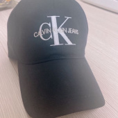 캘빈클라인 진(CALVIN KLEIN JEANS) HX0209 001 블랙 CKJ 모노그램 캡 후기