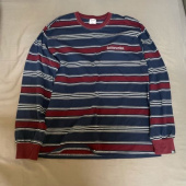 디스이즈네버댓(THISISNEVERTHAT) Onyx Striped L/SL Top Navy/Red 후기