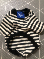 예일(YALE) STRIPE DOGGY SWEAT SHIRT NAVY 후기