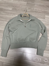 벤시몽(BENSIMON) HALF ZIP UP CROP SWEATSHIRT - MINT 후기