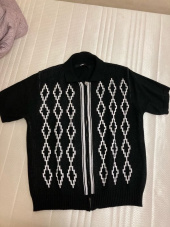 엘엠씨(LMC) LMC DIAMOND ZIP UP KNITTED POLO SHIRT black 후기