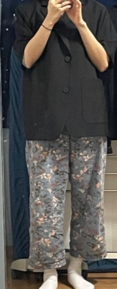 클루 드 클레어(CLUE DE CLARE) wrapped back jacket Black 후기