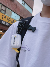 마크 곤잘레스(MARK GONZALES) 파인로고 에어팟프로 케이스 화이트 후기