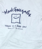 마크 곤잘레스(MARK GONZALES) 슈무 아치로고 반팔 티셔츠 네이비 후기
