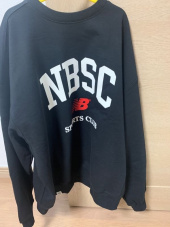 뉴발란스(NEW BALANCE) NBNCB20023 / UNI NB SPORTS CLUB 맨투맨(OVER FIT) 후기