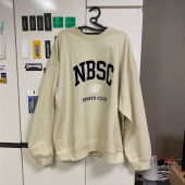뉴발란스(NEW BALANCE) NBNCB20023 / UNI NB SPORTS CLUB 맨투맨(OVER FIT) 후기