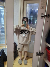 뉴발란스(NEW BALANCE) NBNCB20023 / UNI NB SPORTS CLUB 맨투맨(OVER FIT) 후기