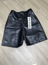 이에스씨 스튜디오(ESC STUDIO) Leather pocket shorts (black) 후기