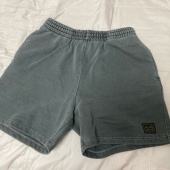 스컬프터(SCULPTOR) 90’s Logo Sweat shorts Washed Toffee 후기