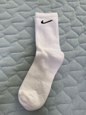 나이키(NIKE) 에브리데이 쿠션 크루 스우시 삭스 3팩 SX7664-100 후기
