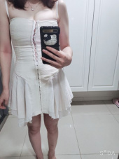 페인오어플레져(PAINORPLEASURE) NYMPH DRESS_cream 후기