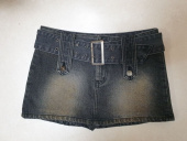 페인오어플레져(PAINORPLEASURE) MARS DENIM SKIRT_yellow black 후기