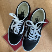 반스(VANS) 올드스쿨(캔버스) - 블랙:트루 화이트 / VN000ZDF1WX1 후기