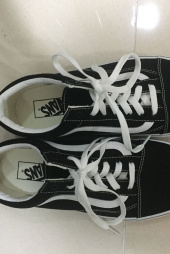 반스(VANS) 올드스쿨 - (네온) 블레이징 오렌지:트루 화이트 / VN0A4U3BWT41 후기