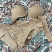 코데즈컴바인 이너웨어(CODES COMBINE INNERWEAR) 다크그레이 톤온톤 컬러로고 브라 팬티 세트 후기