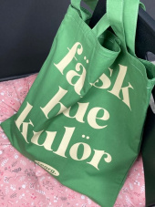 리올그비(REORG B) FSK PRINTING ECO BAG BLUE 후기