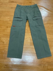 디스이즈네버댓(THISISNEVERTHAT) Fatigue Pant Blue/Orange 후기